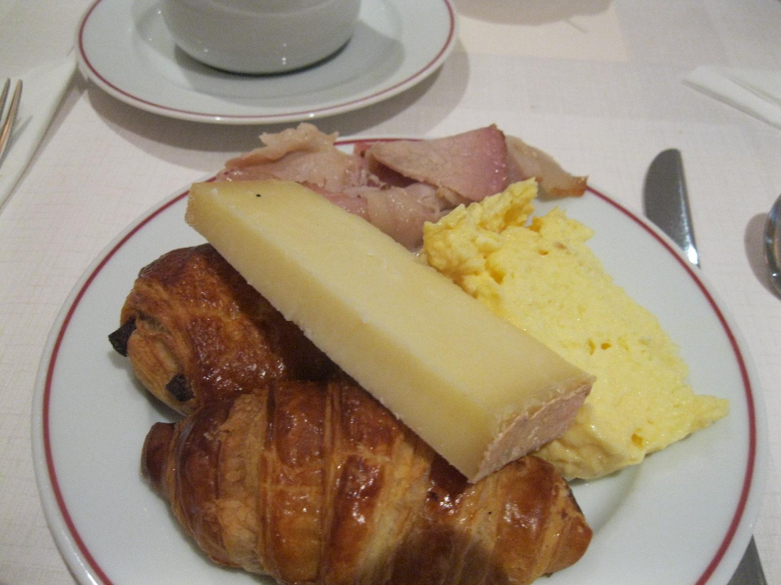 Contenental breakfast in Strasbourg