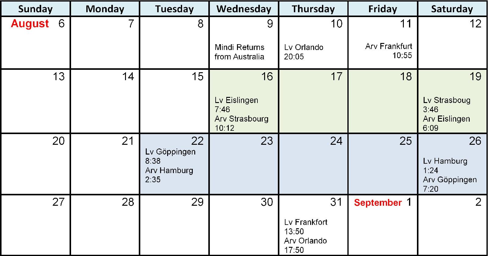 Calender