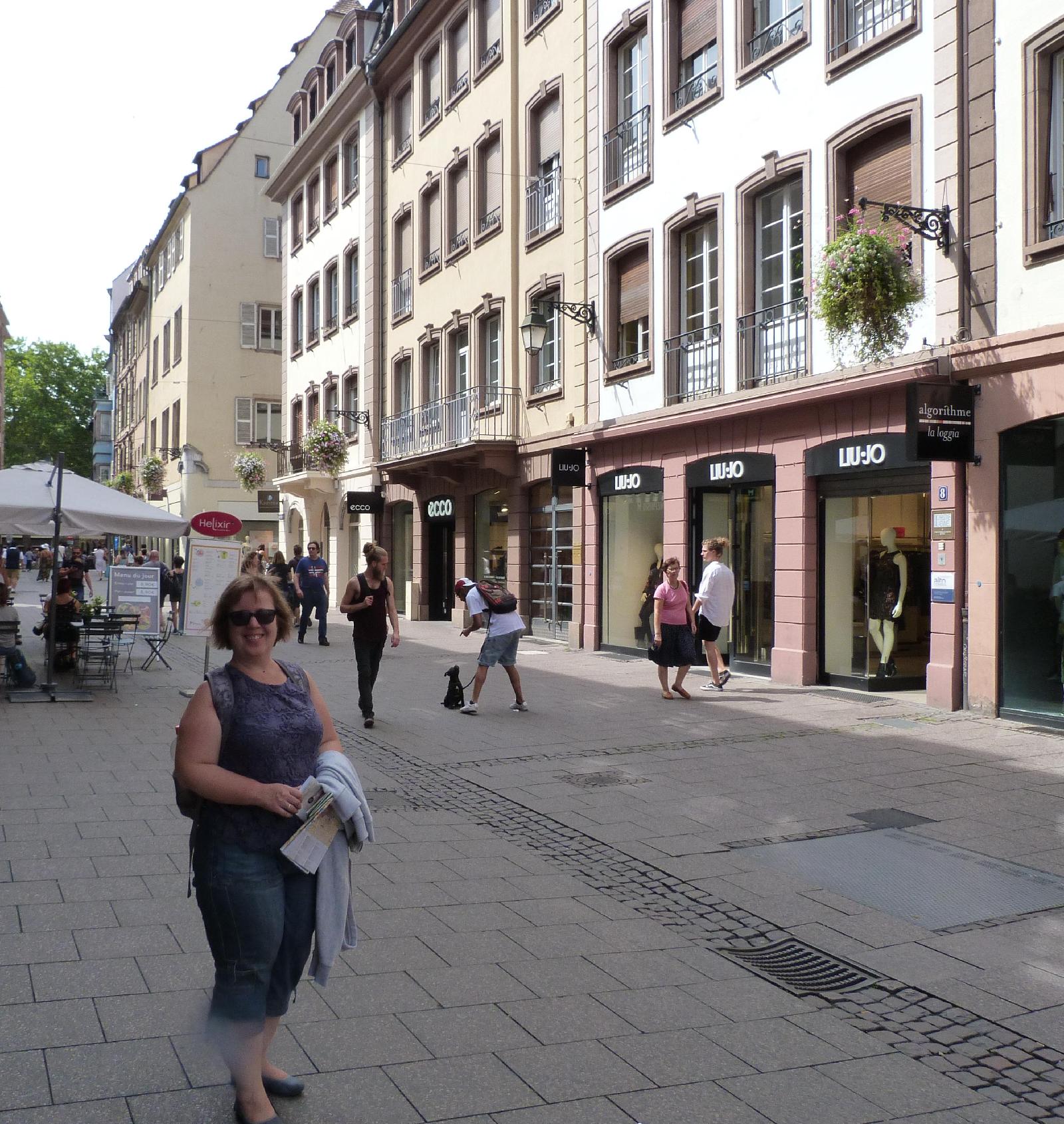 Chris....  cobbled cute street.