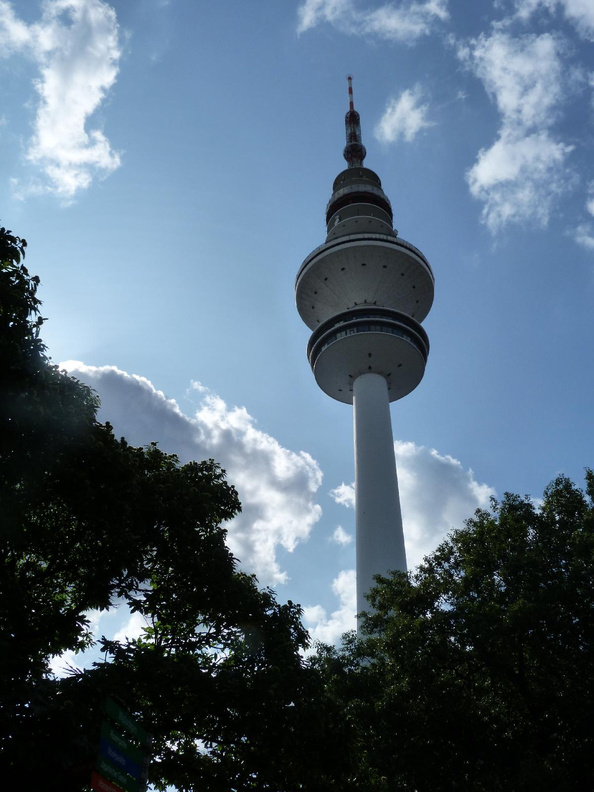 The TV tower is stalking us.